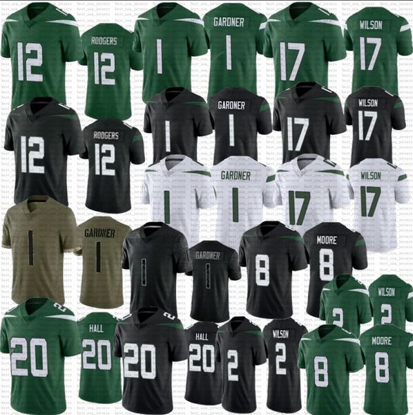 ahmad sauce gardner garrett wilson aaron rodgers football jersey zach wilson breece hall elijah moore jerseys stitched, Black;red
ahmad sauce gardner garrett wilson aaron rodgers football jersey zach wilson breece hall elijah moore jerseys stitched, Black;red