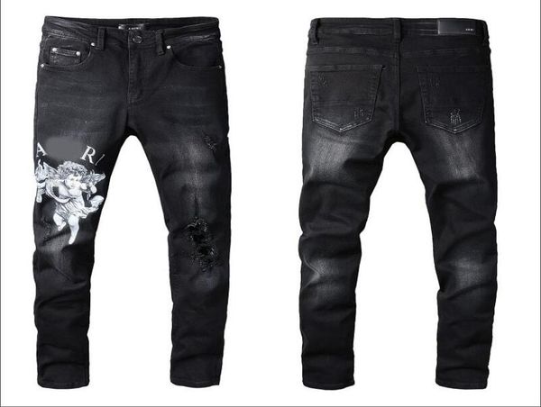 mens plated ripped blue skinny jeans fashion designer distressed slim fit motorcycle biker hole beggar hip hop denim pants 0351528368
mens plated ripped blue skinny jeans fashion designer distressed slim fit motorcycle biker hole beggar hip hop denim pants 0351528368