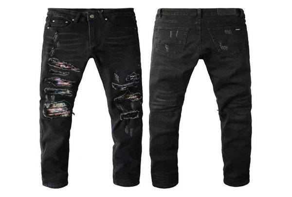 designer jeans holes jean men embroidery quilting ripped woman trendy brand fashion straight pants distrressed patchwork jeans for6699206, Blue
designer jeans holes jean men embroidery quilting ripped woman trendy brand fashion straight pants distrressed patchwork jeans for6699206, Blue