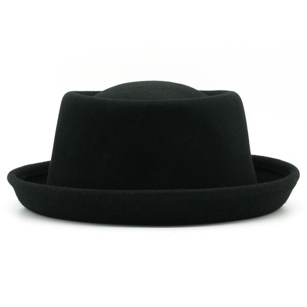 wide brim hats bucket hats 100% wool felt pork pie hat women men fedora curved brim crushable woolen hats 230316, Blue;gray
wide brim hats bucket hats 100% wool felt pork pie hat women men fedora curved brim crushable woolen hats 230316, Blue;gray