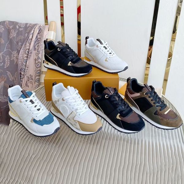 luxurys designers run away shoes men women real leather shoe mens sports sneakers flats casual speed trainers size 35-46, Black
luxurys designers run away shoes men women real leather shoe mens sports sneakers flats casual speed trainers size 35-46, Black