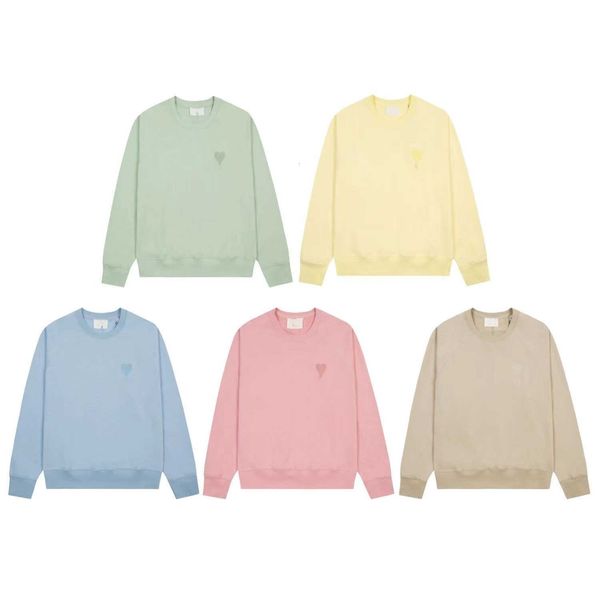 men's sweaters designer spring fashion amis love collar women's makaron embroidery sweater round neck cotton casual small, White;black
men's sweaters designer spring fashion amis love collar women's makaron embroidery sweater round neck cotton casual small, White;black