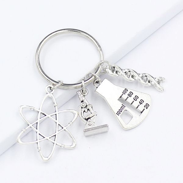 biology key rings chemist microscope dna atom pendant keyring keychain science teacher biologist gift medical jewelry women men, Slivery;golden
biology key rings chemist microscope dna atom pendant keyring keychain science teacher biologist gift medical jewelry women men, Slivery;golden
