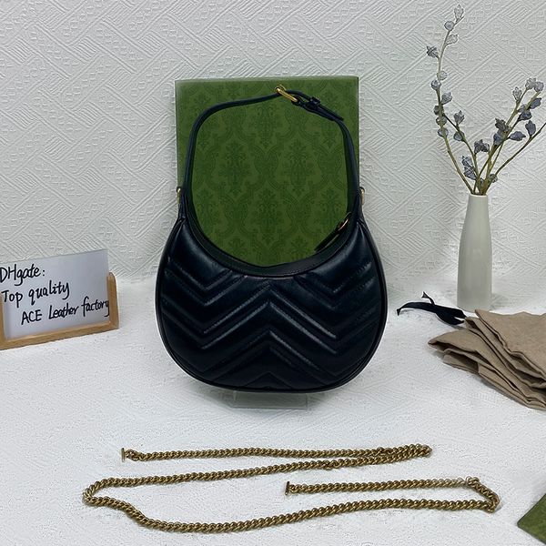 original quality marmont underarm bag 21.5cm half-moon mini bag designer genuine leather handbag g699514 vintage shoulder bag with box
original quality marmont underarm bag 21.5cm half-moon mini bag designer genuine leather handbag g699514 vintage shoulder bag with box