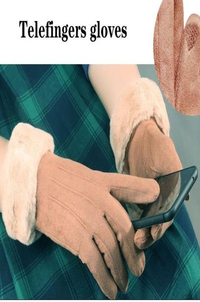five fingers gloves 4 color women warm solid wrist full finger fashion winter ladies fleece plush1019651, Blue;gray
five fingers gloves 4 color women warm solid wrist full finger fashion winter ladies fleece plush1019651, Blue;gray