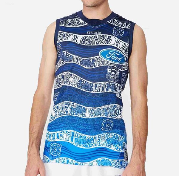 2023 geelong cats men's indigenous guernsey rugby jersey vest sport shirt s-5xl, White;black
2023 geelong cats men's indigenous guernsey rugby jersey vest sport shirt s-5xl, White;black