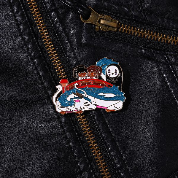 childhood white dragon pin no face faceless cute anime movies games hard enamel pins collect metal cartoon brooch backpack hat bag collar la, Blue
childhood white dragon pin no face faceless cute anime movies games hard enamel pins collect metal cartoon brooch backpack hat bag collar la, Blue