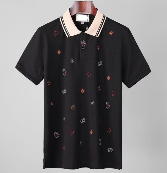 men's polos 2022g spring and summer new designer brand men's polo shirt pure cotton short-sleeved t-shirt, White;black
men's polos 2022g spring and summer new designer brand men's polo shirt pure cotton short-sleeved t-shirt, White;black