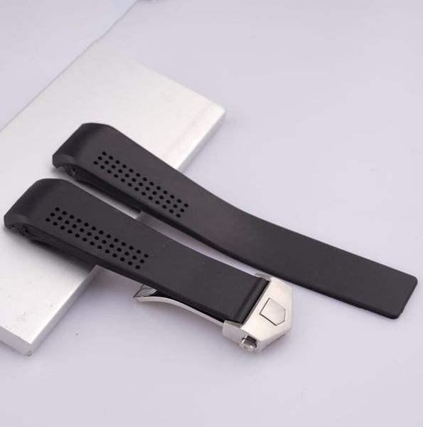 20 22mm new strap black silicone rubber watchbands strap silver deployment clasp for tag watch bundled installation tools8224311, Black;brown
20 22mm new strap black silicone rubber watchbands strap silver deployment clasp for tag watch bundled installation tools8224311, Black;brown