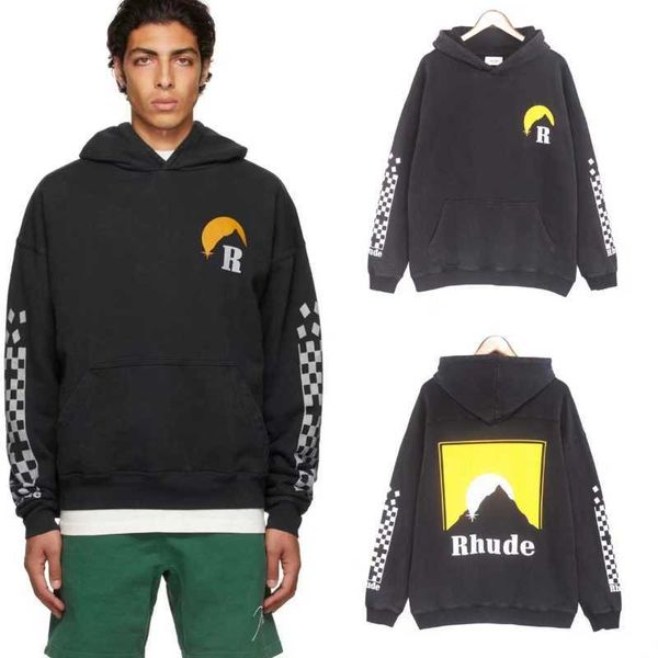 men's hoodies casual loose hoodie style trend fashion russia new worn out make old main street retro sunset print rh, Black
men's hoodies casual loose hoodie style trend fashion russia new worn out make old main street retro sunset print rh, Black