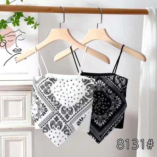 women's t-shirt ice silk cashew flower suspended vest wind print inverted triangle leaky umbilical slim fit outerwear gwii, White
women's t-shirt ice silk cashew flower suspended vest wind print inverted triangle leaky umbilical slim fit outerwear gwii, White