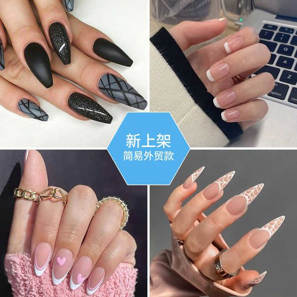 false nails 2023 long style selling ins wear new nail plate finished patch 230317, Red;gold
false nails 2023 long style selling ins wear new nail plate finished patch 230317, Red;gold