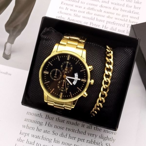 wristwatches men watches 2pcs luxury men's fashion business sport watch calendar quartz wristwatches relogio masculino cuban bracelet s, Slivery;brown
wristwatches men watches 2pcs luxury men's fashion business sport watch calendar quartz wristwatches relogio masculino cuban bracelet s, Slivery;brown