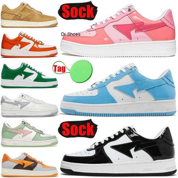 bapestas sk8 sta low baped designer casual shoes mens womens shoe lows black green camo combo pink plate-forme luxury trainers sports
bapestas sk8 sta low baped designer casual shoes mens womens shoe lows black green camo combo pink plate-forme luxury trainers sports