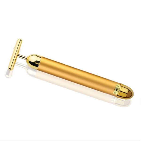 facial instrument 24k gold energy facial vibrating bar face massage lifting machines t shape women beauty bar
facial instrument 24k gold energy facial vibrating bar face massage lifting machines t shape women beauty bar