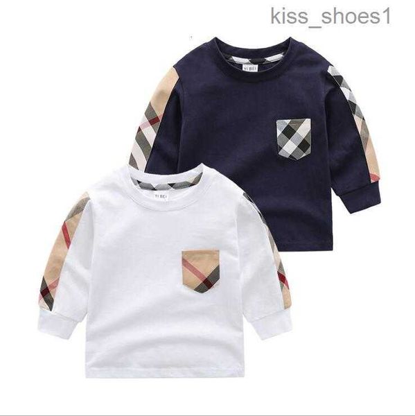 spring autumn baby boys girls t-shirts cute kids plaid long sleeve t-shirt childern cotton casual shirt child pullover, Blue
spring autumn baby boys girls t-shirts cute kids plaid long sleeve t-shirt childern cotton casual shirt child pullover, Blue