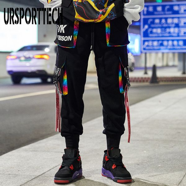 men's pants cargo trousers spring joggers pant streetwear hip hop loose harajuku pantalones casual sport 230317, Black
men's pants cargo trousers spring joggers pant streetwear hip hop loose harajuku pantalones casual sport 230317, Black