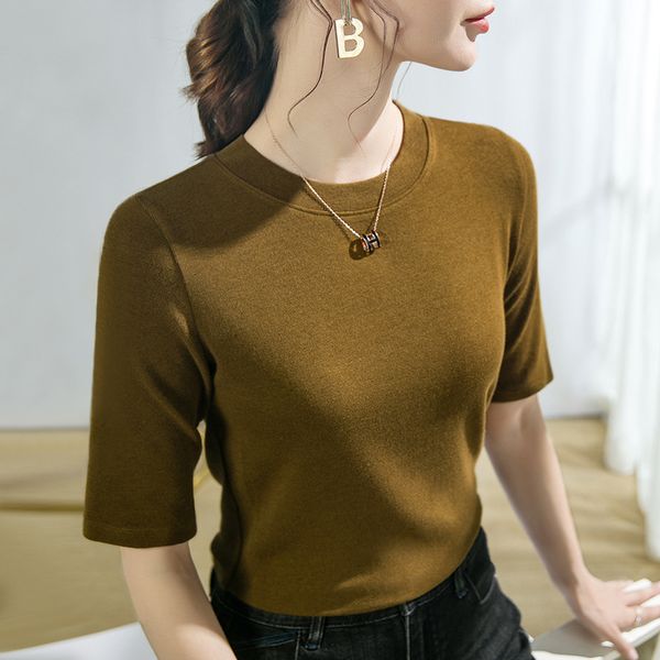 women's t-shirt summer women cotton short sleeve cotton tshirts ladies black white t-shirts 230317
women's t-shirt summer women cotton short sleeve cotton tshirts ladies black white t-shirts 230317
