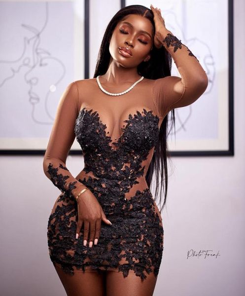 short black lace prom dresses long sleeves tulle sheer homecoming party gowns plus size women aso ebi zipper back vestido5785090
short black lace prom dresses long sleeves tulle sheer homecoming party gowns plus size women aso ebi zipper back vestido5785090