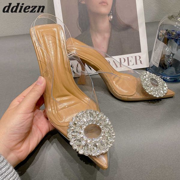 2023 transparent fashion rhinestones ladies high heels sandals slingback women pumps crystal shoes luxury female mules sandals 0316, Black
2023 transparent fashion rhinestones ladies high heels sandals slingback women pumps crystal shoes luxury female mules sandals 0316, Black