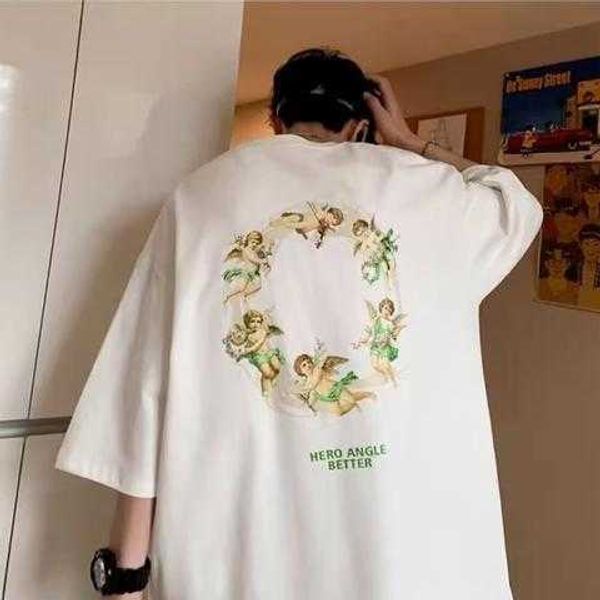 men's t-shirt summer short sleeve t-shirt men's fashion brand fashion clothing hip hop american quarter sleeve loose versatile, White;black
men's t-shirt summer short sleeve t-shirt men's fashion brand fashion clothing hip hop american quarter sleeve loose versatile, White;black