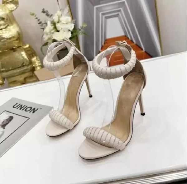 explosion woman bijoux crystal sandal rounded padded straps crystal-encrusted smooth leather fashion show luxury designer counter with box, Black
explosion woman bijoux crystal sandal rounded padded straps crystal-encrusted smooth leather fashion show luxury designer counter with box, Black