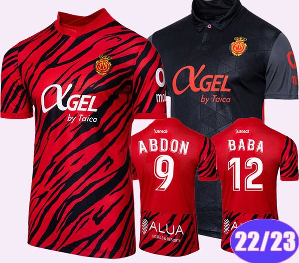 22 23 rcd mallorca mens soccer jerseys sanchez abdon a. raillo valjent muriqi baba grenier home away football shirt, Black;yellow
22 23 rcd mallorca mens soccer jerseys sanchez abdon a. raillo valjent muriqi baba grenier home away football shirt, Black;yellow