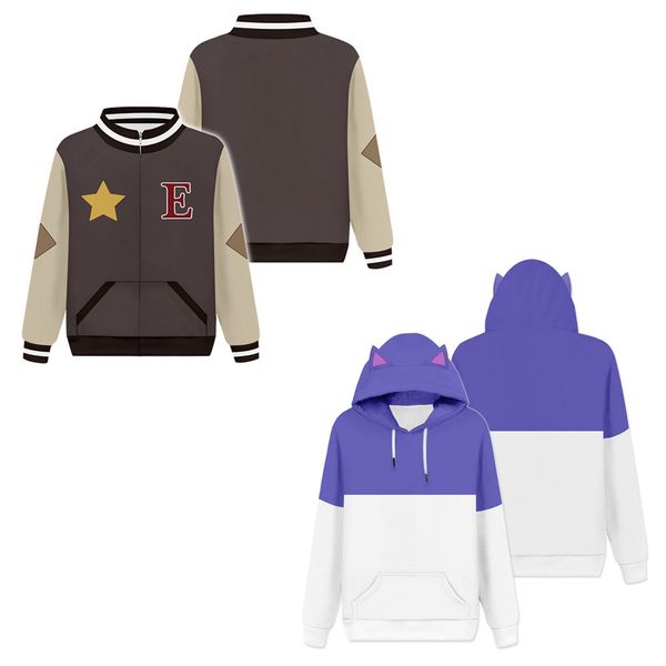 men's jackets the owl cos house gus cosplay hoodie 3d printed hooded sweatshirt men women casual streetwear zip up baseball jacket coat, Black;brown
men's jackets the owl cos house gus cosplay hoodie 3d printed hooded sweatshirt men women casual streetwear zip up baseball jacket coat, Black;brown