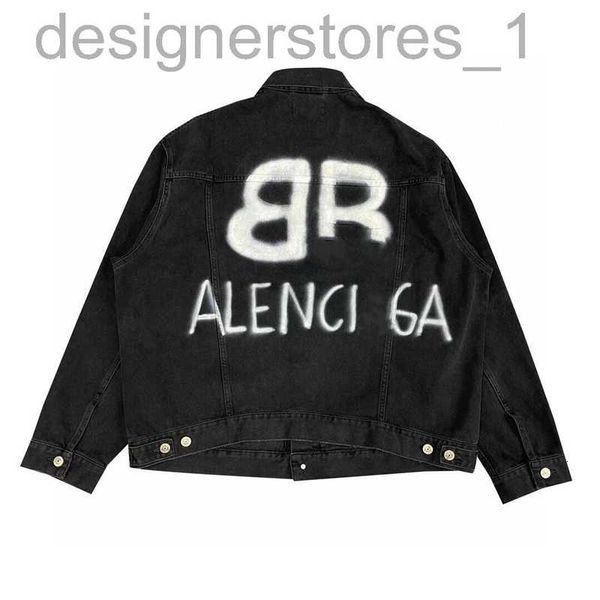 men's jackets designer spring and summer new double graffiti luminous reflective wash denim jacket for men women f2ox, Black;brown
men's jackets designer spring and summer new double graffiti luminous reflective wash denim jacket for men women f2ox, Black;brown