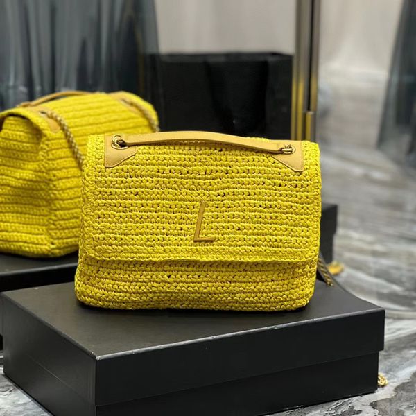 women luxury brand designer straw bag beach handbags shoulder bags fashion vacation woven small round flip cover metal chain cross body hand
women luxury brand designer straw bag beach handbags shoulder bags fashion vacation woven small round flip cover metal chain cross body hand
