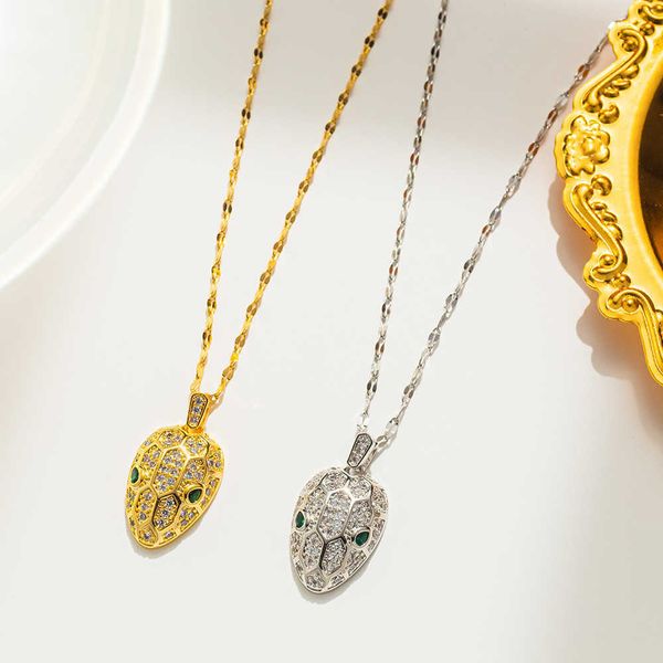 pendant necklaces strands strings new fashion individuality cold wind snake head necklace with microinlaid zircon small design collar chain, Silver
pendant necklaces strands strings new fashion individuality cold wind snake head necklace with microinlaid zircon small design collar chain, Silver