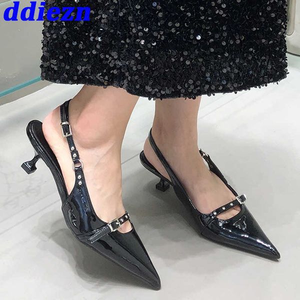 rivet ladies high heels shoes sandals fashion buckle female shallow pointed toe heels shoes for women pumps 2023 luxury 0316, Black
rivet ladies high heels shoes sandals fashion buckle female shallow pointed toe heels shoes for women pumps 2023 luxury 0316, Black
