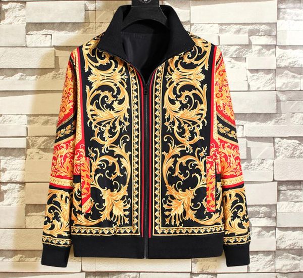 men039s jackets seestern brand jacket printed flower fashion autumn winter casual coat red zipper sports windbreaker2825203, Black;brown
men039s jackets seestern brand jacket printed flower fashion autumn winter casual coat red zipper sports windbreaker2825203, Black;brown