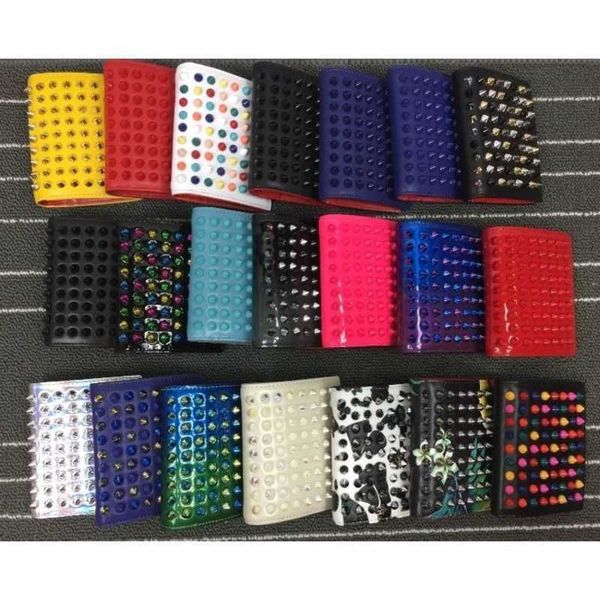 black blue and purple pearl nail black tri-color nail folding short wallet for men and women purses, Red;black
black blue and purple pearl nail black tri-color nail folding short wallet for men and women purses, Red;black