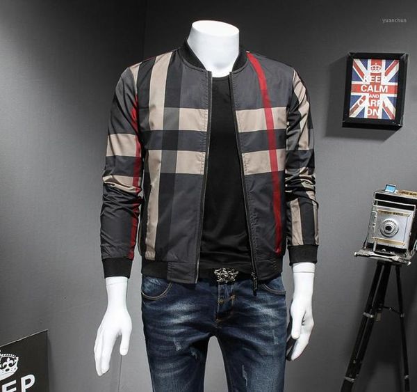 men casual bomber jacket fashion 2018 men plaid spring jacket long sleeve slim fit windbreaker coat male 5xlm 12762985, Black;brown
men casual bomber jacket fashion 2018 men plaid spring jacket long sleeve slim fit windbreaker coat male 5xlm 12762985, Black;brown