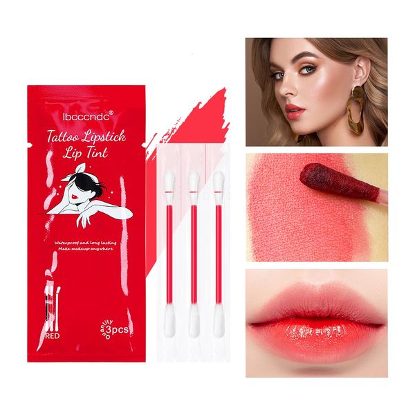 

Lip Gloss Moisturizing Lip Oil Lips Tinted Long Lasting Tattoo Lipstick Tint Easy To Color Makeup Tools, As picture