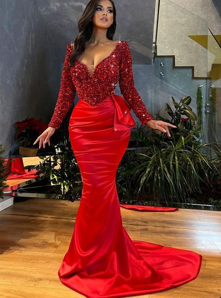 luxury arabic dubai evening prom dress 2023 dark red v neck sequined satin mermaid women formal party gowns beaded robe de soiree, Black
luxury arabic dubai evening prom dress 2023 dark red v neck sequined satin mermaid women formal party gowns beaded robe de soiree, Black