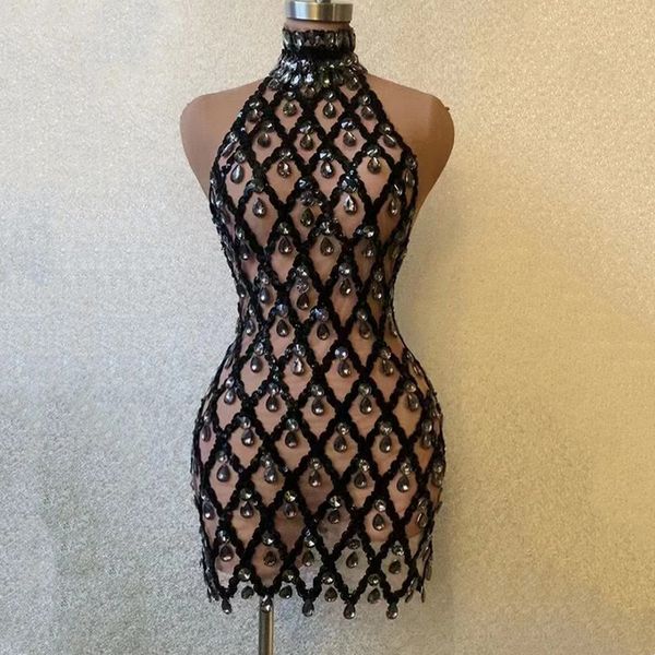 luxury backless wedding birthday party dresses gold black silver sequins rhinestones mesh short dress clubwear bodycon costume singer concer, White;black
luxury backless wedding birthday party dresses gold black silver sequins rhinestones mesh short dress clubwear bodycon costume singer concer, White;black