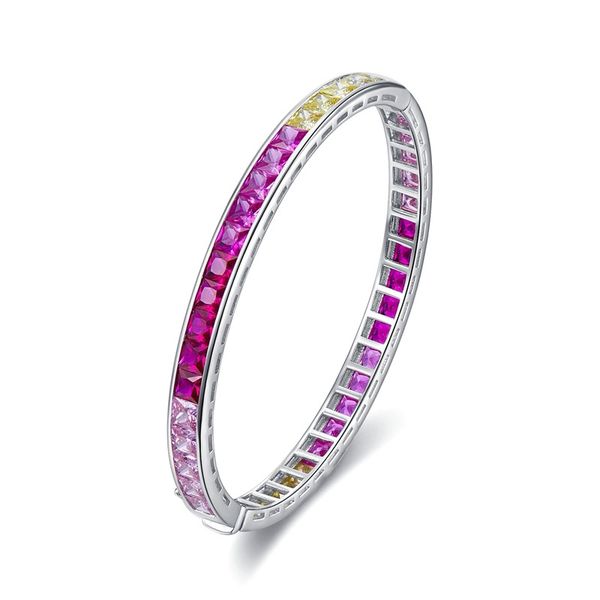 valuable ruby diamond bangle 100% real 925 sterling silver party engagement bracelets bangles for women bridal wedding jewelry, Golden;silver
valuable ruby diamond bangle 100% real 925 sterling silver party engagement bracelets bangles for women bridal wedding jewelry, Golden;silver