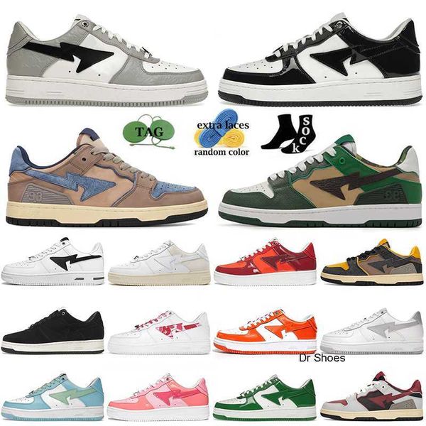 2022 bapestas baped men women casual shoes bapesta fashion sk8 sta camo black white green red orange camouflage trainers sports sneakers
2022 bapestas baped men women casual shoes bapesta fashion sk8 sta camo black white green red orange camouflage trainers sports sneakers