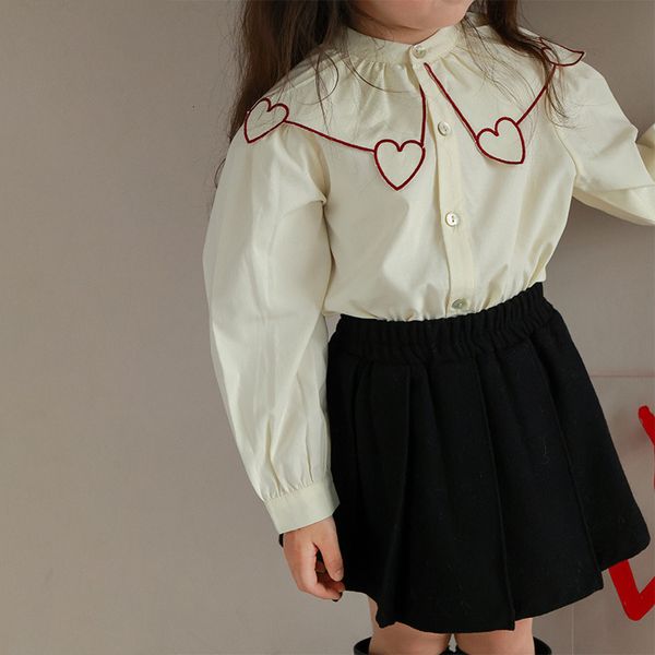 kids shirts 4979c girls' love lapel shirt spring and autumn fashion girl's shirt sweet baby doll collar girl's blouse 230317, White;black
kids shirts 4979c girls' love lapel shirt spring and autumn fashion girl's shirt sweet baby doll collar girl's blouse 230317, White;black
