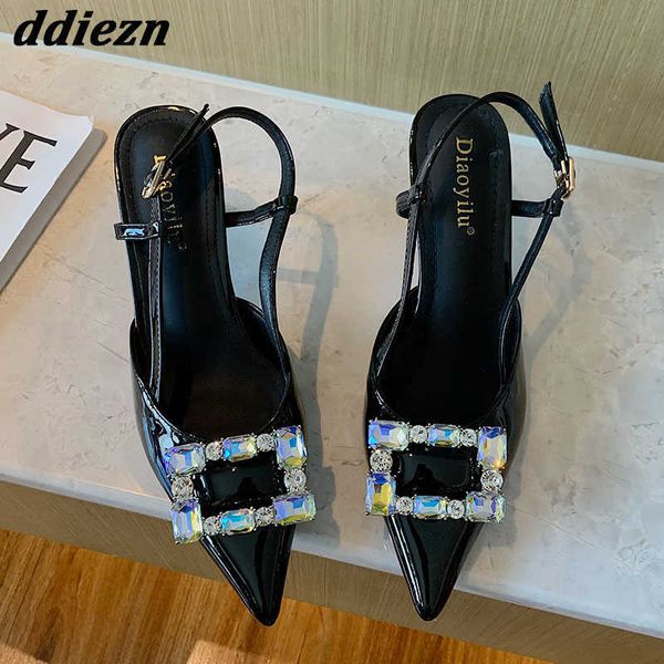 fashion crystal shoes high heels sandals for women new 2023 footwear ladies pumps shoes rhinestones buckle female sandal mules 0316, Black
fashion crystal shoes high heels sandals for women new 2023 footwear ladies pumps shoes rhinestones buckle female sandal mules 0316, Black