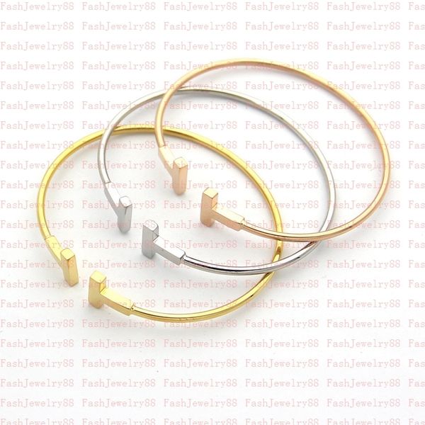 designer gold bracelet women's stainless steel groove opening ladies bracelet men's fashion luxury jewelry valentine's day co, Black
designer gold bracelet women's stainless steel groove opening ladies bracelet men's fashion luxury jewelry valentine's day co, Black