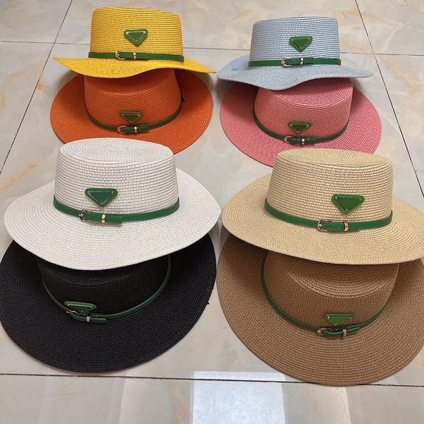wide brim straw bucket caps hats fedoras for mens womens designer sun protection spring summer fall beach vacation getaway flat headwear wit, Blue;gray
wide brim straw bucket caps hats fedoras for mens womens designer sun protection spring summer fall beach vacation getaway flat headwear wit, Blue;gray