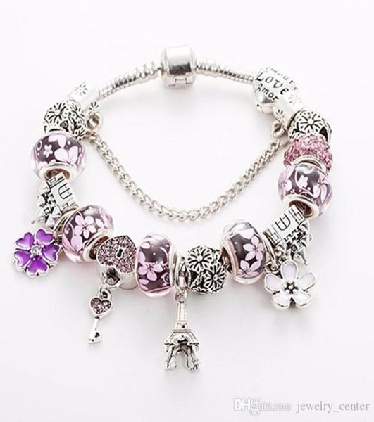blueredpink murano glass charms beads bracelet for pandora 925 silver plated charm eiffel tower pendant bracelet bangle8980626, Golden;silver
blueredpink murano glass charms beads bracelet for pandora 925 silver plated charm eiffel tower pendant bracelet bangle8980626, Golden;silver