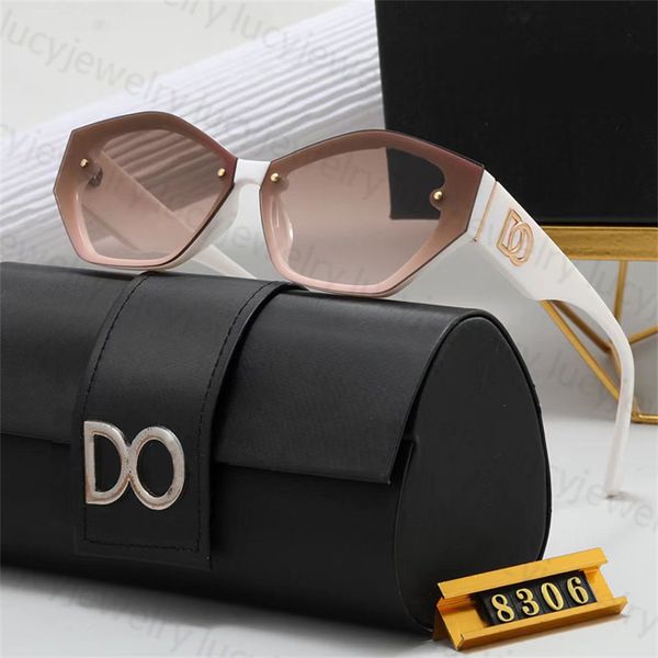 

2023 New Designer Sunglass Fashion High Quality Sunglasses Women Men Sun glass Print Goggle Adumbral 5 Color Option Eyeglasses