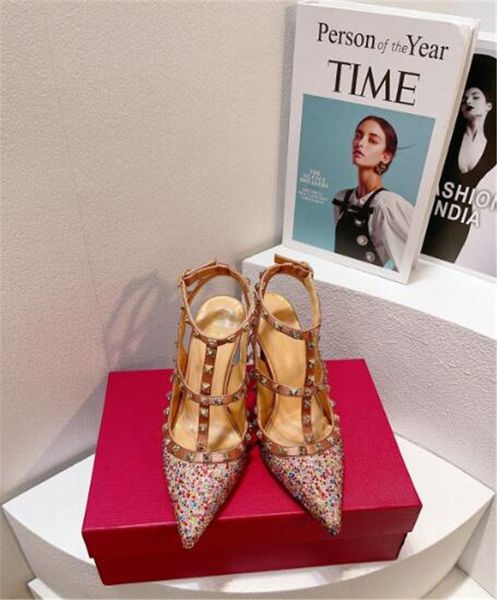 2023 latest ladies sandals with thin heels and pointed drill with formal dress, casual banquet house, light and comfortable size, 35-43 9.5c, Black
2023 latest ladies sandals with thin heels and pointed drill with formal dress, casual banquet house, light and comfortable size, 35-43 9.5c, Black
