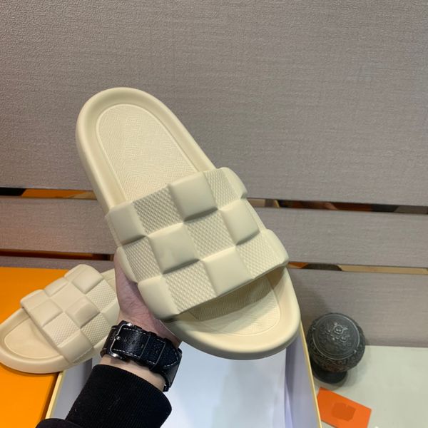 waterfront line slipper designer sandals emed men women slides light rubber shoe summer beach casual shoes with box, Black
waterfront line slipper designer sandals emed men women slides light rubber shoe summer beach casual shoes with box, Black