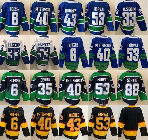 men 40 elias pettersson jersey ice hockey 53 bo horvat 6 brock boeser 43 quinn hughes 35 thatcher demko 22 daniel sedin 33 henrik 10 pavel b, Black;red
men 40 elias pettersson jersey ice hockey 53 bo horvat 6 brock boeser 43 quinn hughes 35 thatcher demko 22 daniel sedin 33 henrik 10 pavel b, Black;red