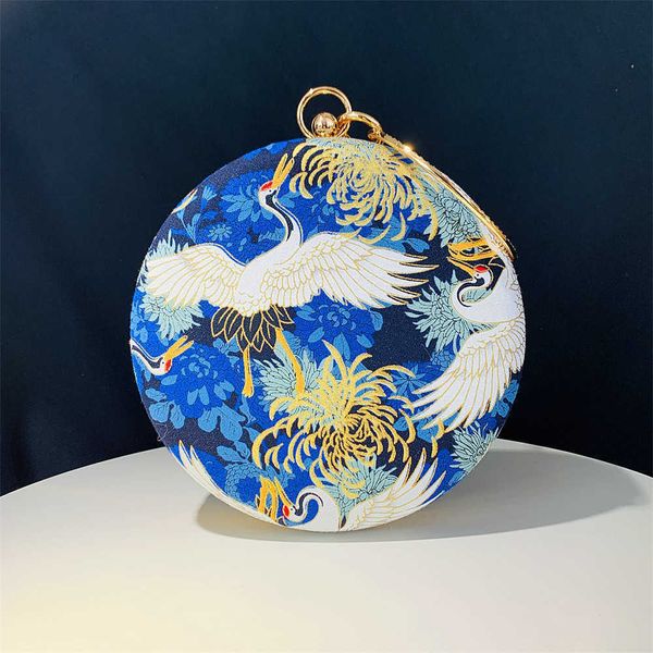 hengmei handbag, crane printed small round banquet evening chinese style lady chain live broadcast 230317
hengmei handbag, crane printed small round banquet evening chinese style lady chain live broadcast 230317